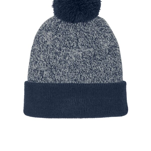 Halftime Heather Pom Beanie Thumbnail